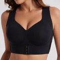 Posture Bra Wire-Free Bra, Women’S Breathable Mesh Wireless Top with Removable Pads Alternative, Activewear for Running and Gym Sessions Workout Bra, Training Bra, Push up Bra, Bras for Women Minimizer Bra, Jelly Bra,Gentle Support, Yoga Fitness Posture S